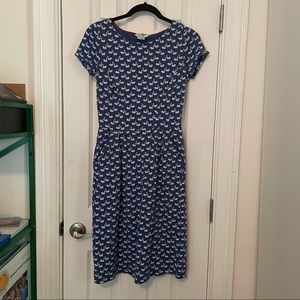 Boden swan dress